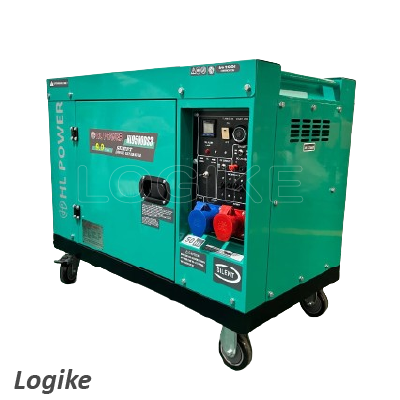 HL Power UK 9Kva Diesel Silent Automatic Generator