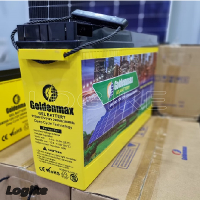 Goldenmax 200Ah Gel Deep Cycle Slim Battery