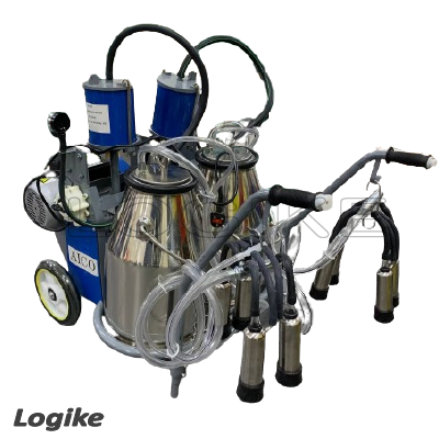 AICO Double Barrel 40Liters Milking Machine