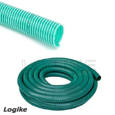 4 Inch Hard Ring 30 Meter Roll Suction Pipe (Green)