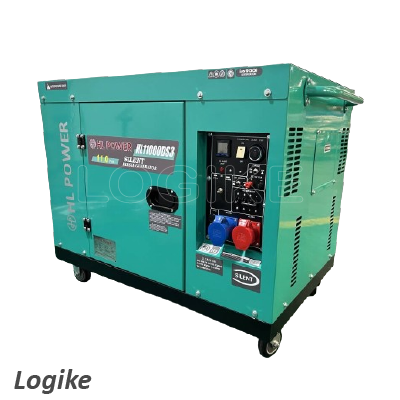 HL Power UK 11Kva 3 Phase Diesel Silent Automatic Generator
