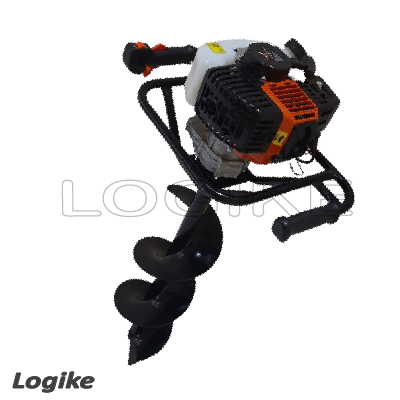 Hawking 2 Stroke Earth Auger with 3 Bits