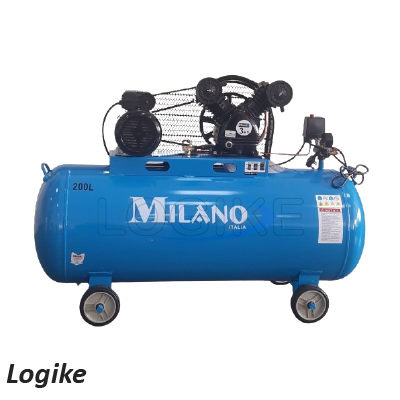 Milano 300L Double Piston Electric Air Compressor