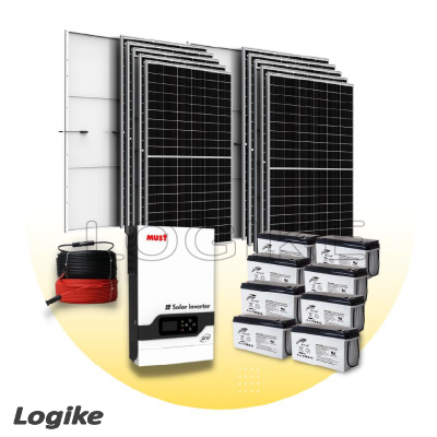 5kw (5000Watts) MUST Full Solar Backup System Kit