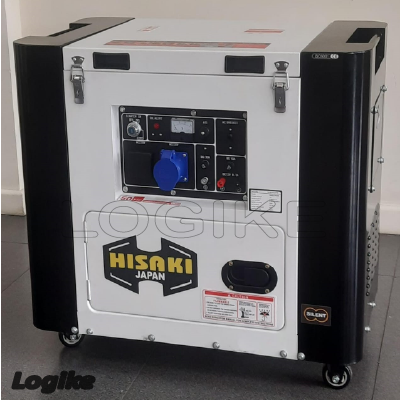 HISAKI 10Kva Diesel Silent Single Phase Generator with ATS