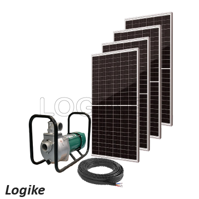 Shiyuan 2 Inch 15M Solar Surface Pump & Solar Panels Full Kit