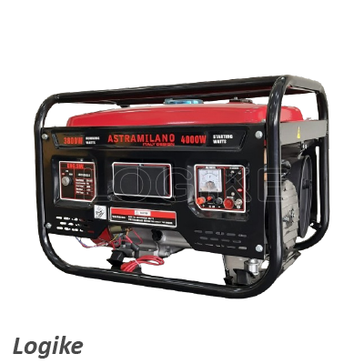 Astramilano 4KVA 4000Watts Key Start Petrol Generator