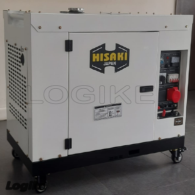 HISAKI 13.7Kva Diesel Silent Three Phase Generator with ATS